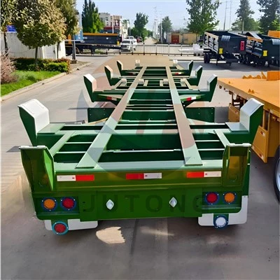 JUTONG Tri-akslet containerskjelett semi-tilhenger
